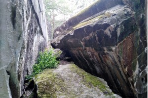 Wanderung Nähe Lanke / Lobetal: Ruine vom Lager Koralle