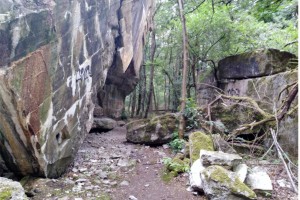 Wanderung Nähe Lanke / Lobetal: Ruine vom Lager Koralle